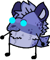 go kitty go (art is the courtesy of Athanor) a two frame animation of my fursona, Arthur, moving up and down, imitating some cool dance moves!